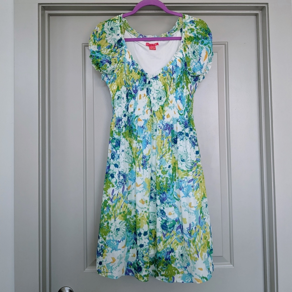 Sunny Leigh green & yellow sundress